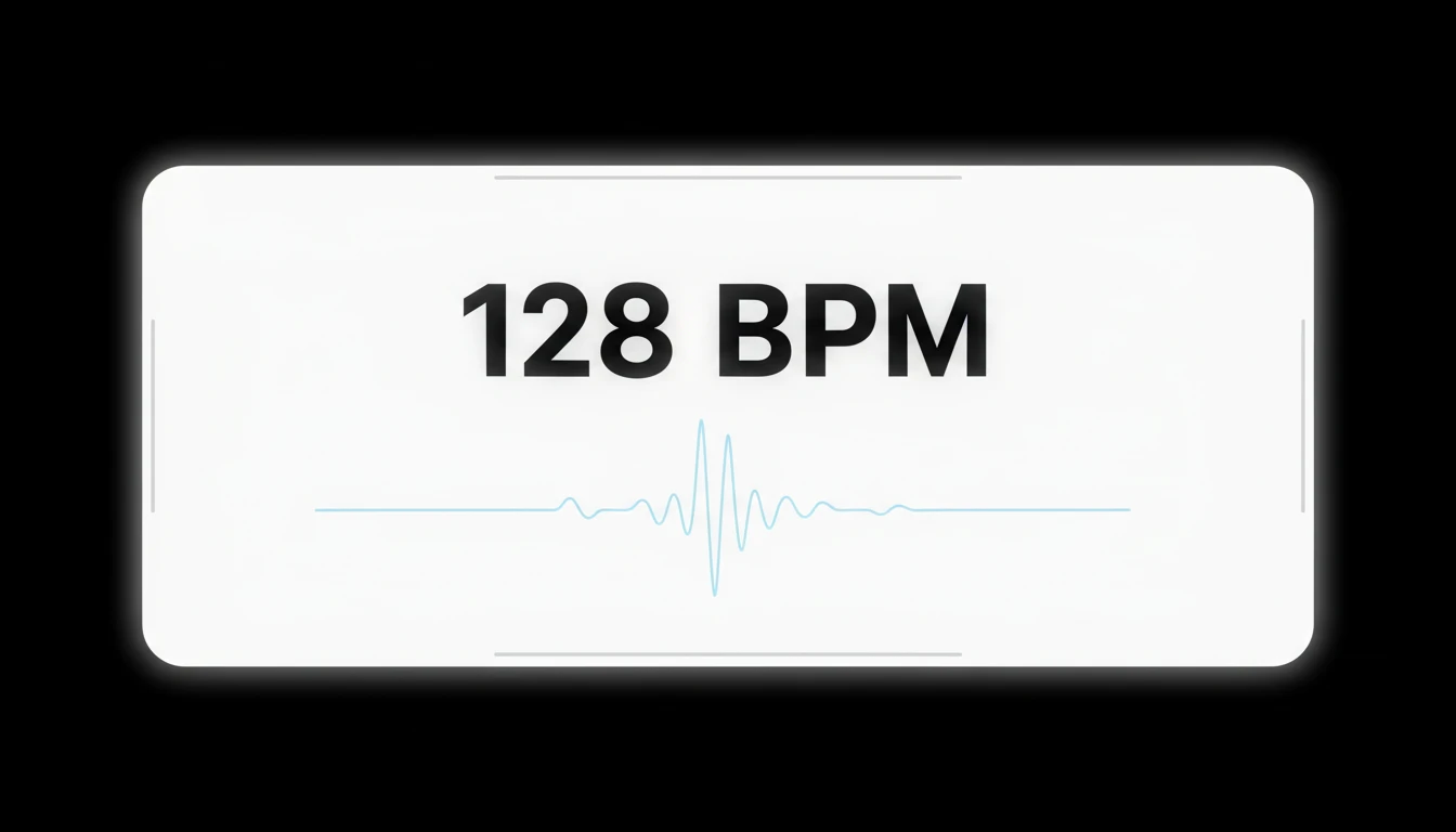 Instant tempo detection