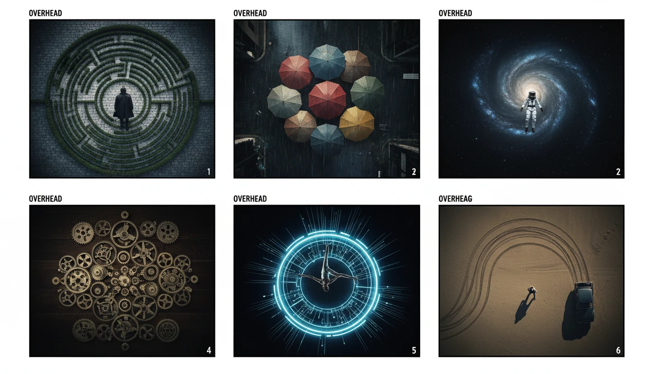 Overhead and Aerial Perspectives