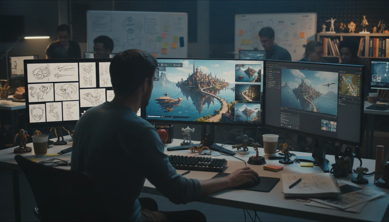Game Developers and Concept Artists