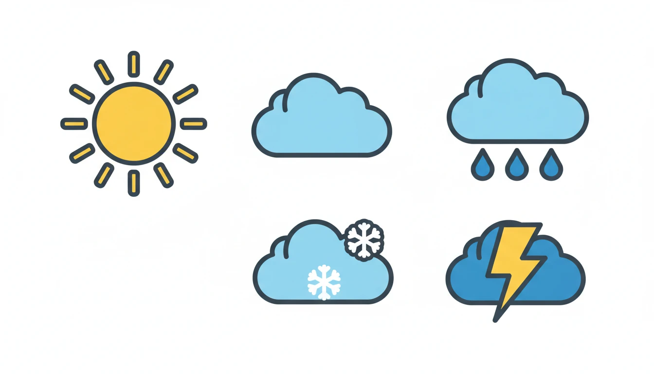 Flat Design Icons and UI Clipart