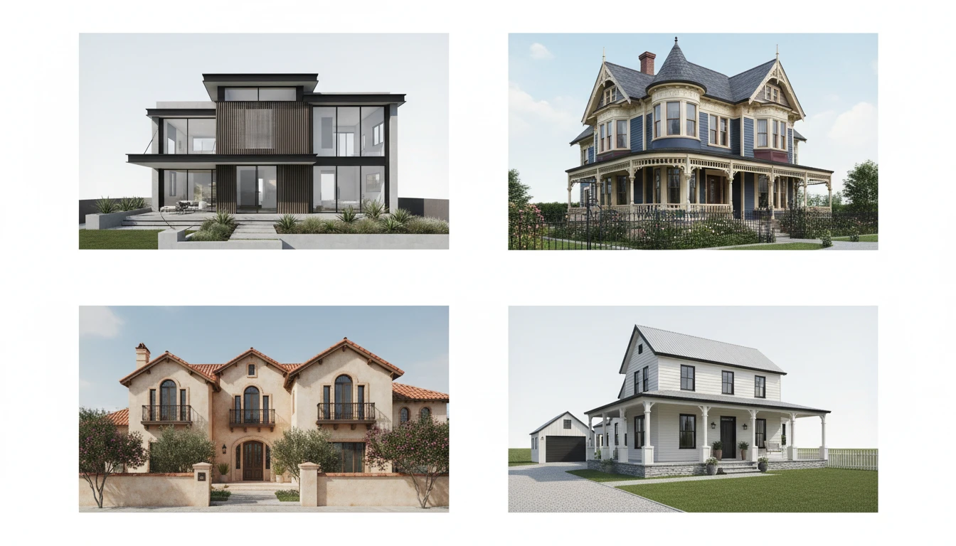 Transform Any Building with 12 Architectural Styles