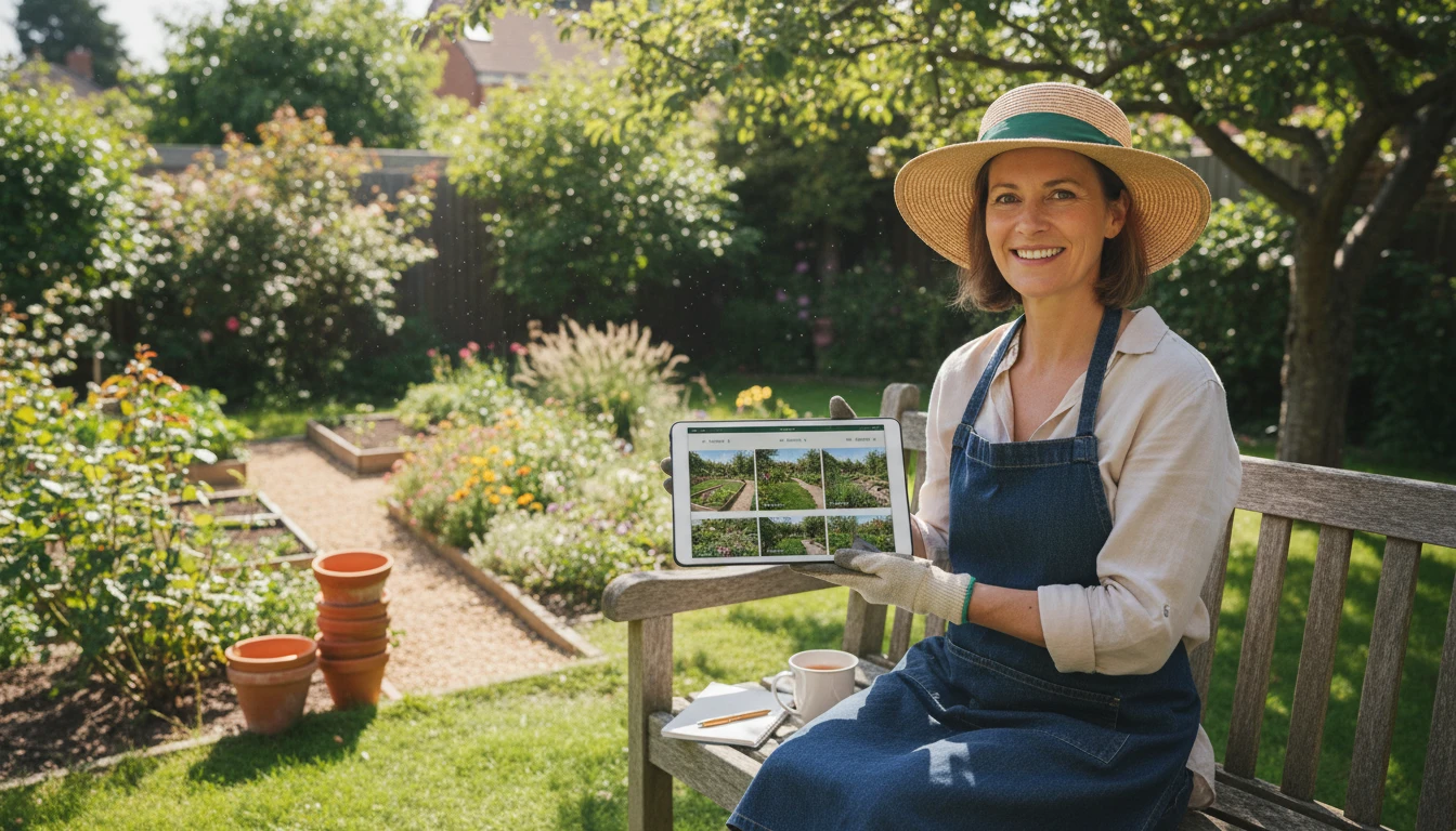 Home Gardeners Planning a New Planting Scheme
