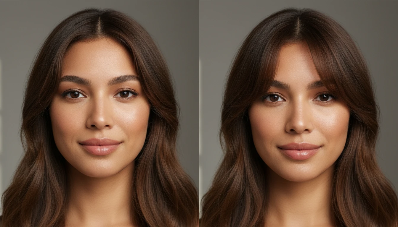 See How You Look With Bangs