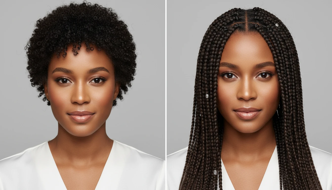 Preview Braids on Your Own Photo