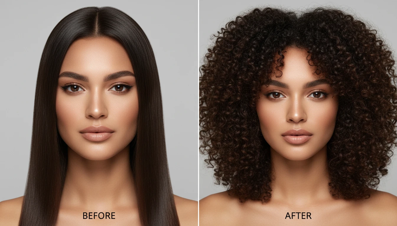 Preview Curly Hair on Your Own Photo