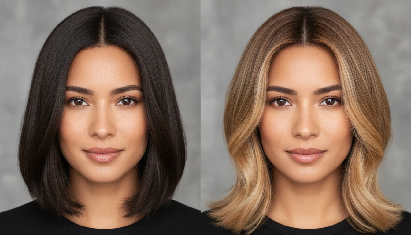 Try On a New Hair Color