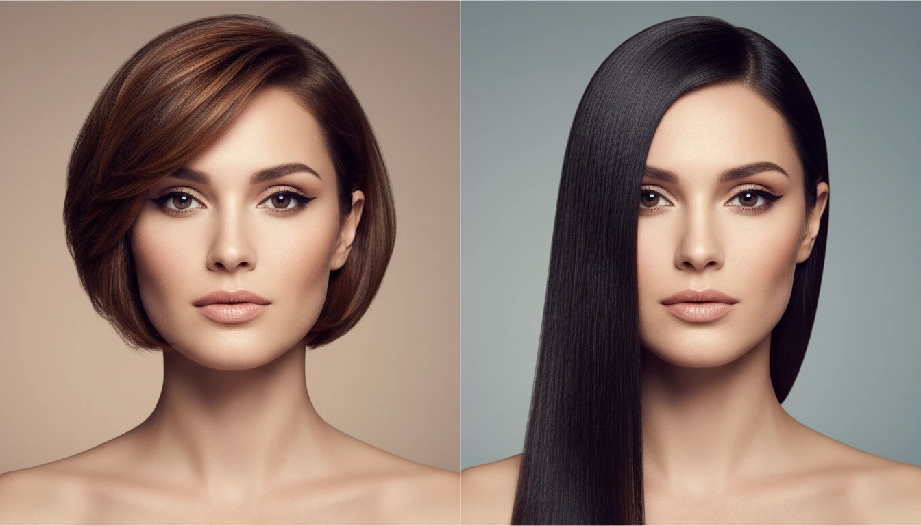 Preview Long Hair on Your Own Photo