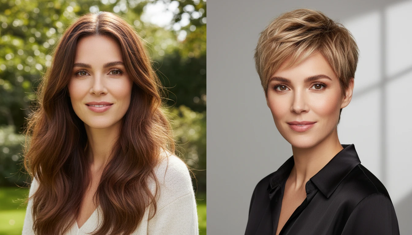 See How You Look With Short Hair