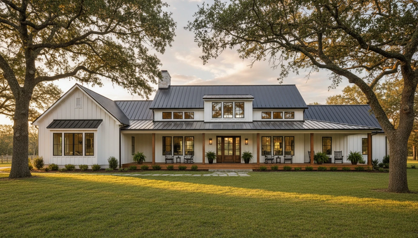 Farmhouse and Craftsman