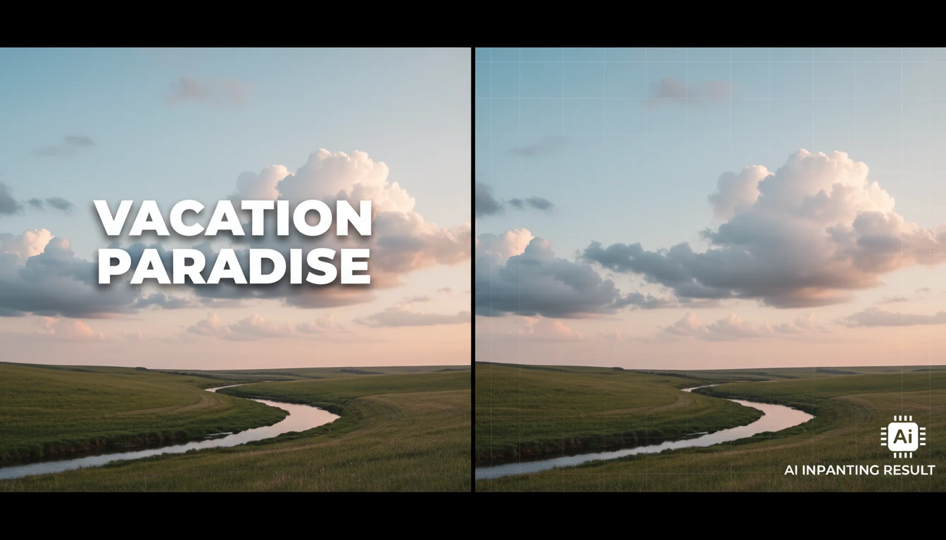 Seamless Background Fill Matches the Surrounding Scene