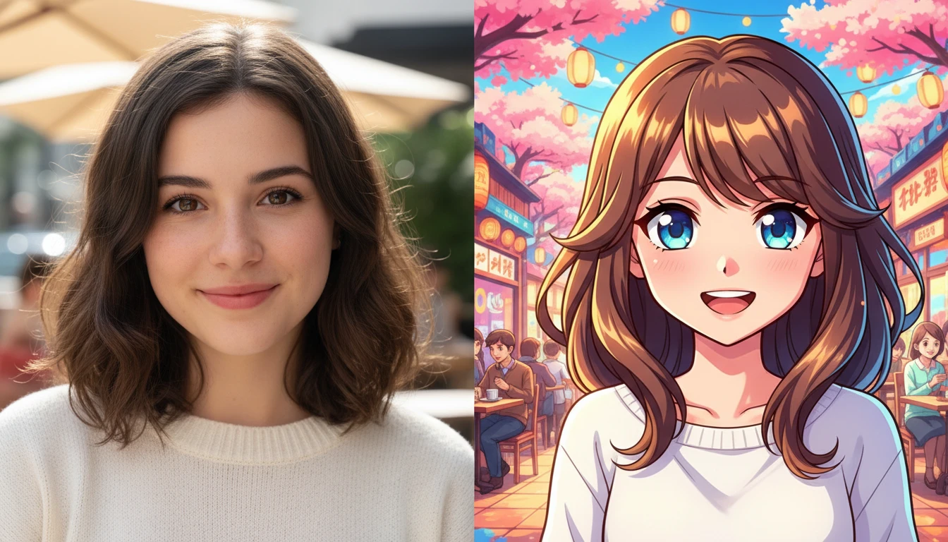 Turn Portrait Photos into Anime, Pixar, or Disney Characters