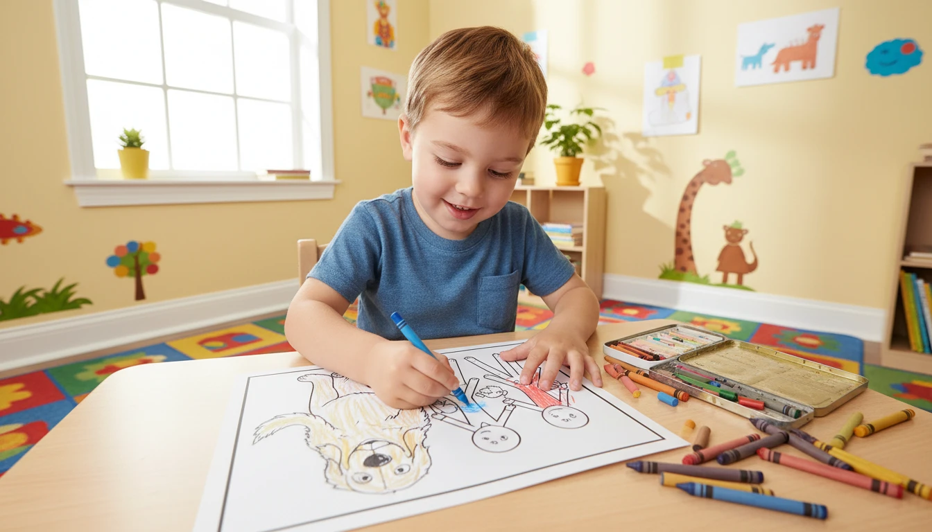 Create Custom Kids Coloring Pages from Any Photo