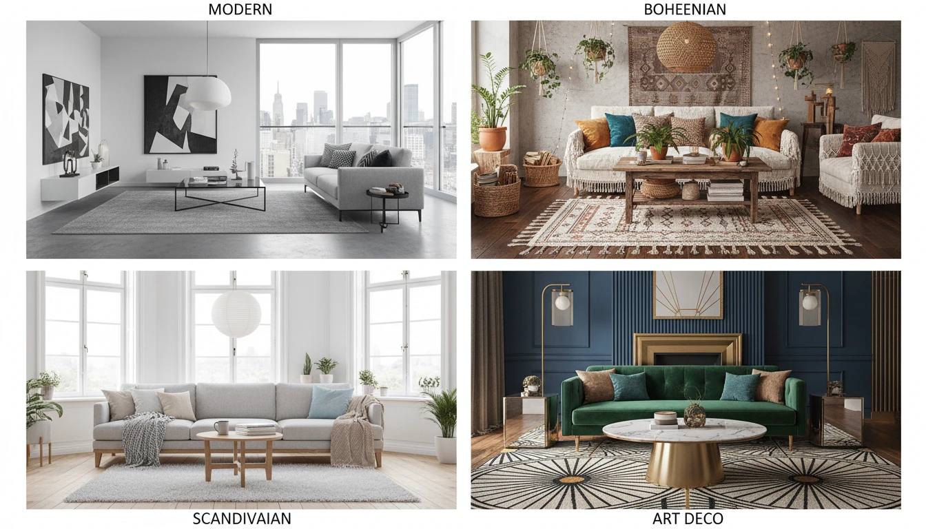 Explore 12 Interior Design Styles on Your Actual Room