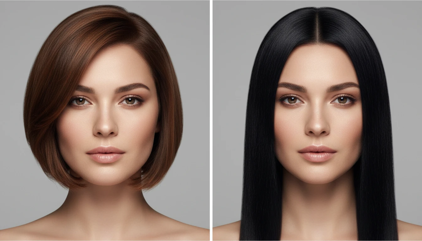 Preview Long Hair on Your Own Photo