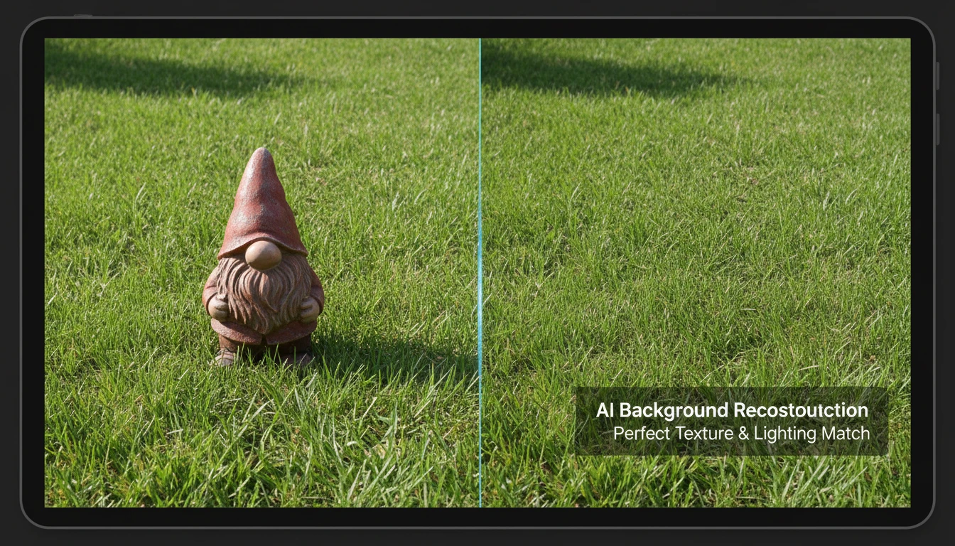 Seamless Background Reconstruction, Every Time