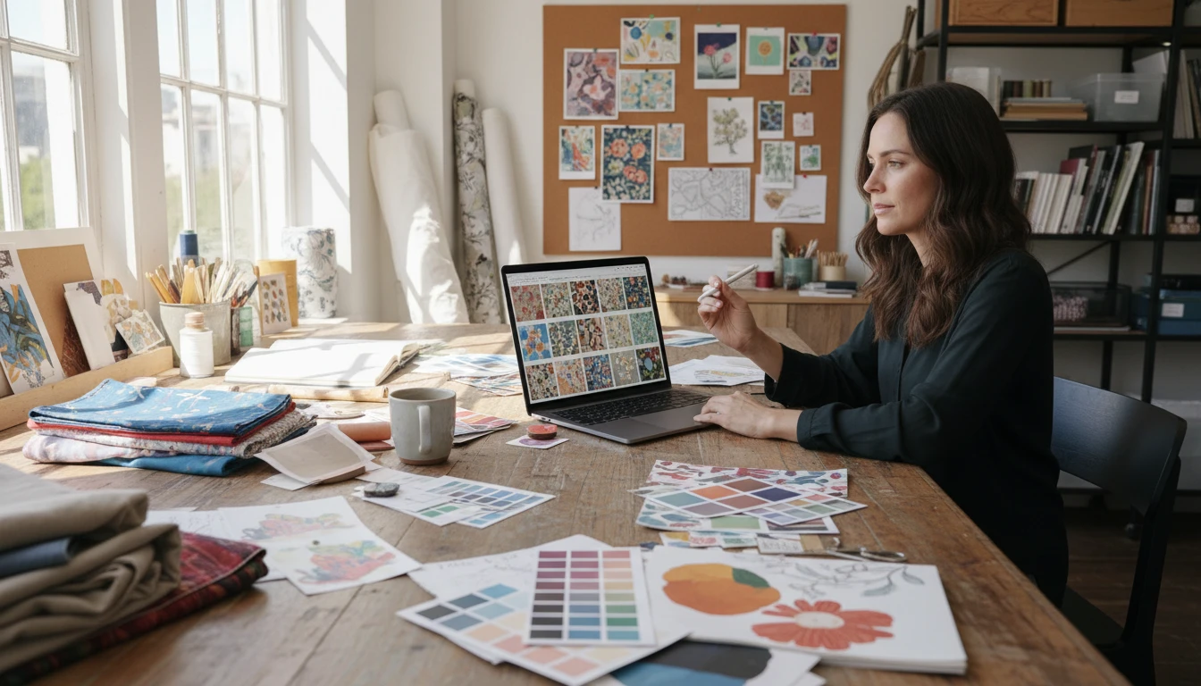 Surface Designers and Textile Studios
