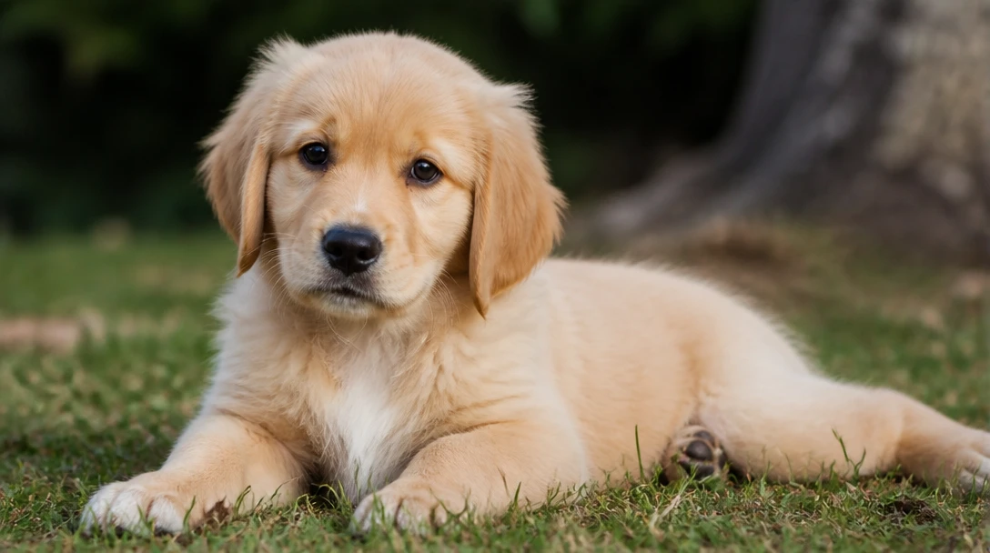 As a Puppy