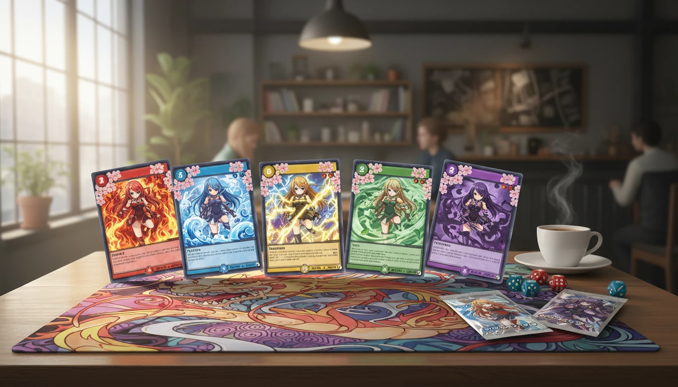 Anime TCG, Tarot, Mythology, and Horror Styles