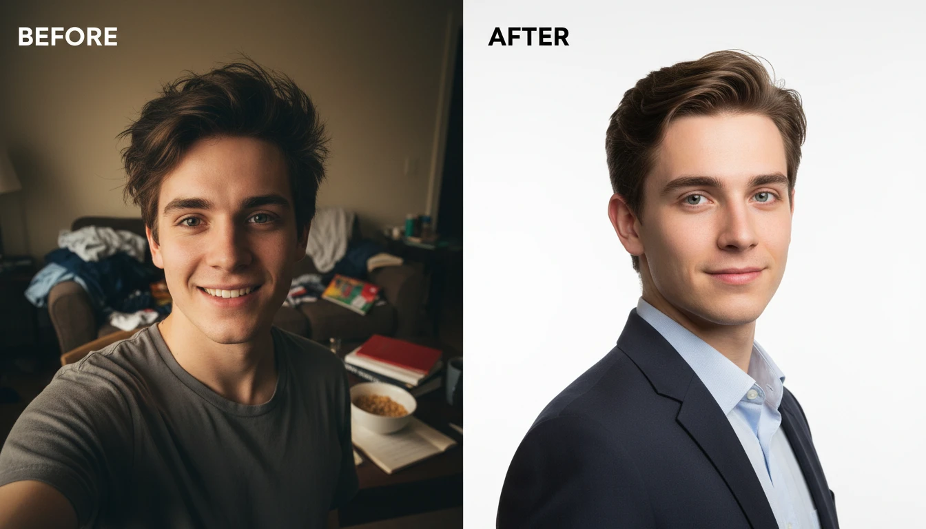 AI Profile Photo Maker. Replace Your Background Instantly.
