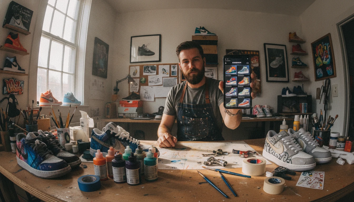Custom Shoe and Sneaker Artists