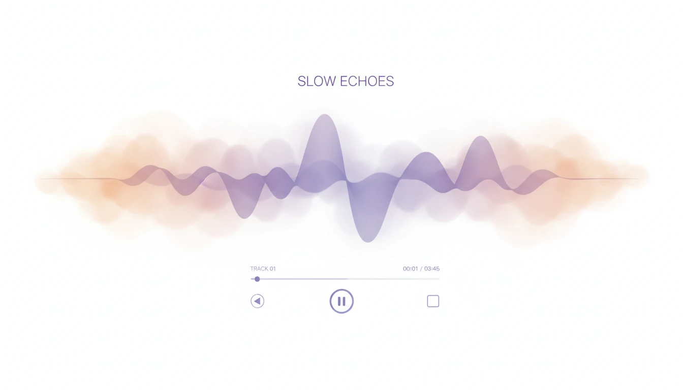 The classic slowed + reverb feel