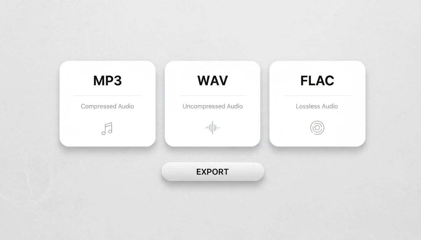 Multiple output formats