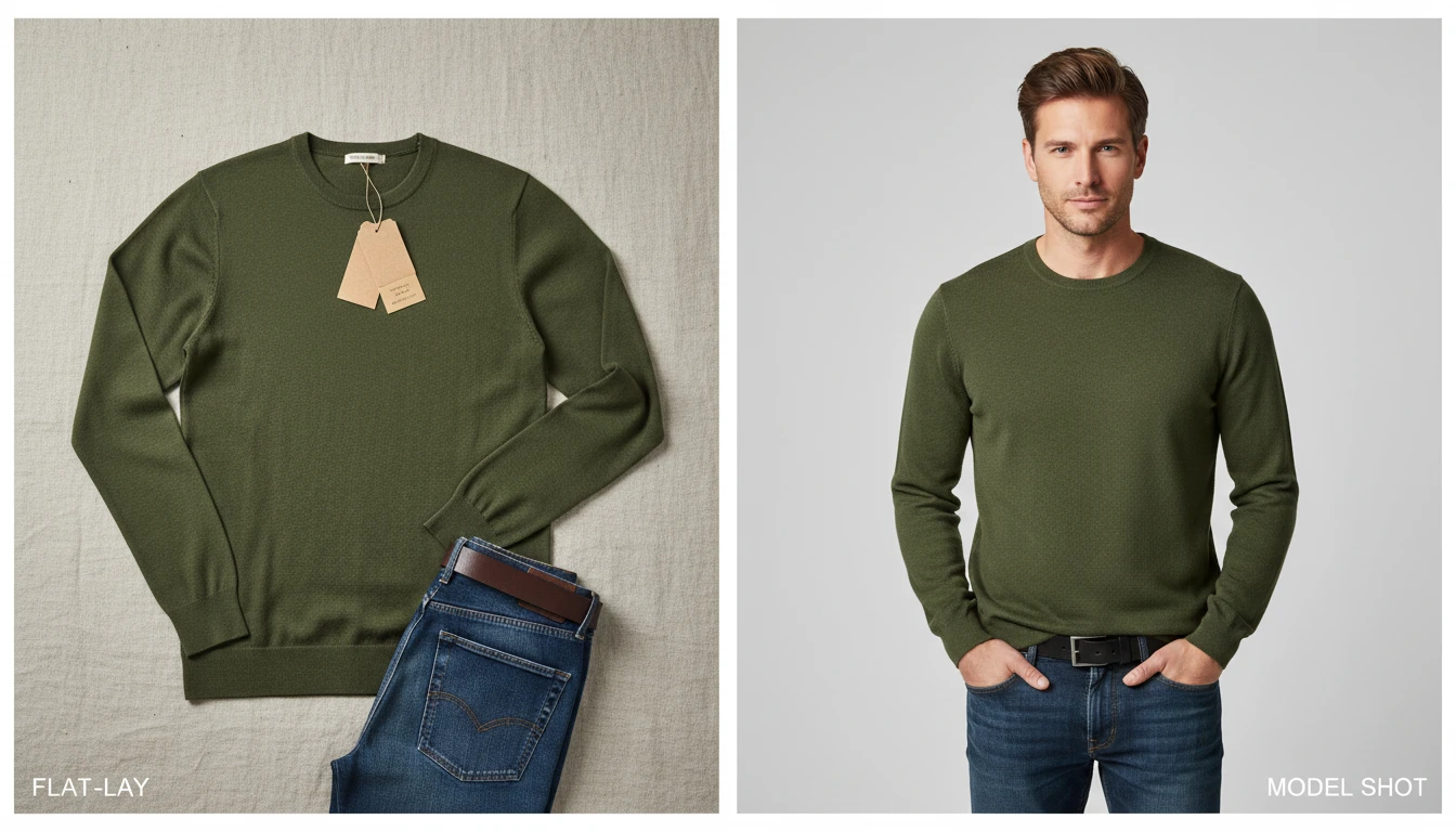 Turn Any Garment into a Professional Product Photo