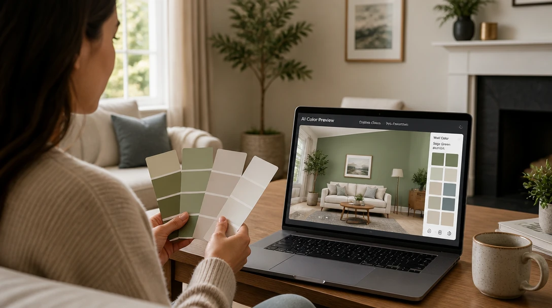 Homeowners Picking Paint