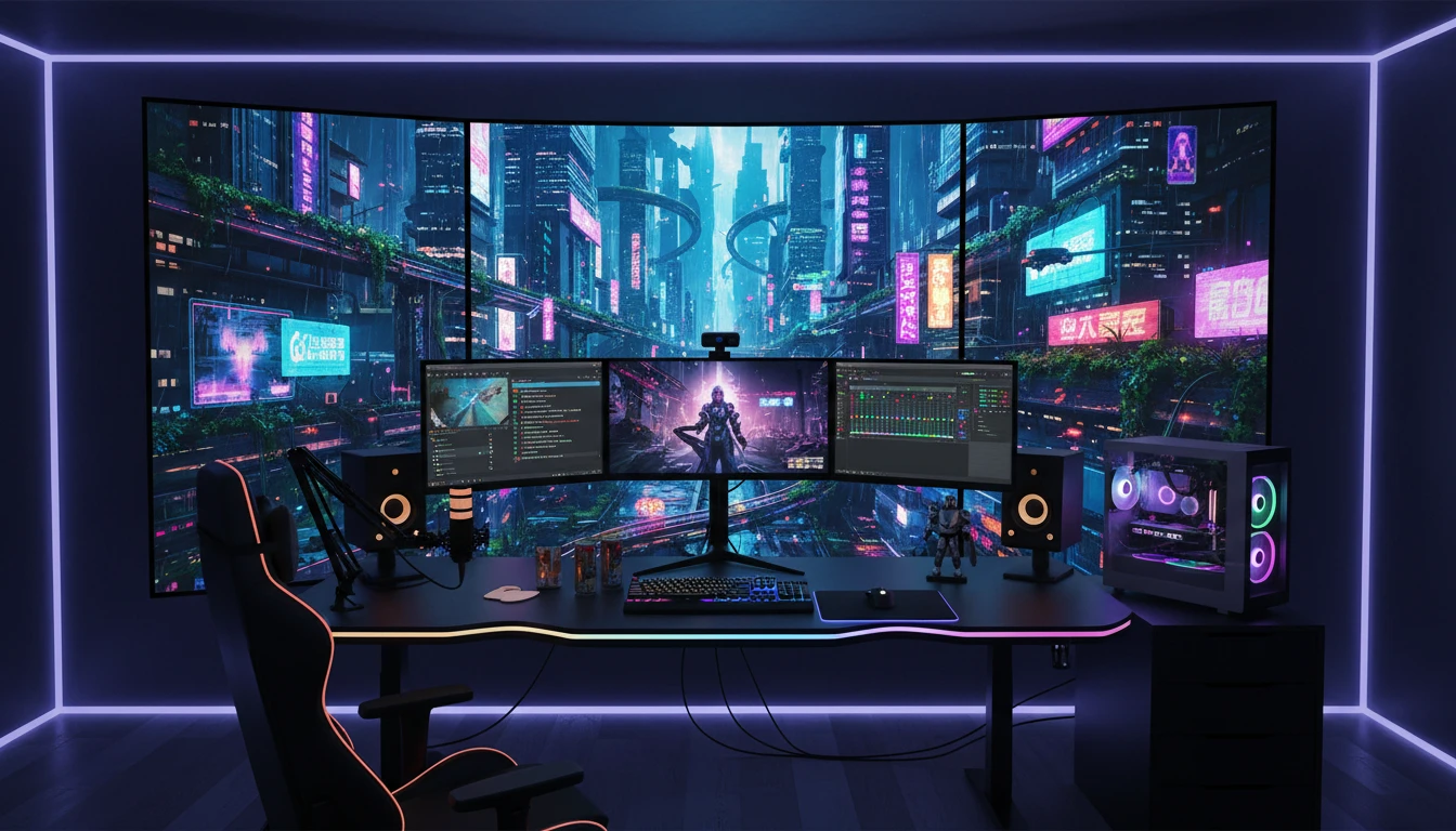 Streaming and Gaming Backgrounds