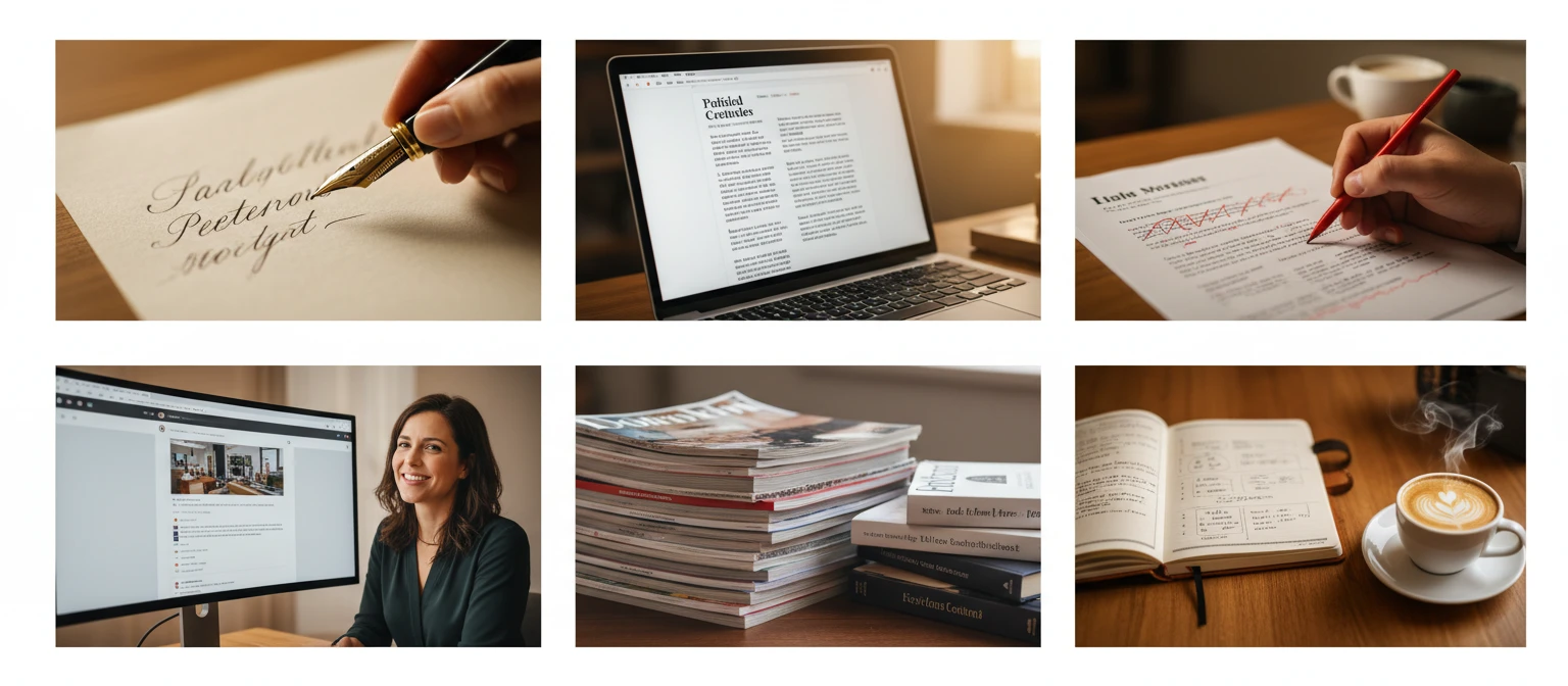 AI article rewriter analyzing and improving content quality