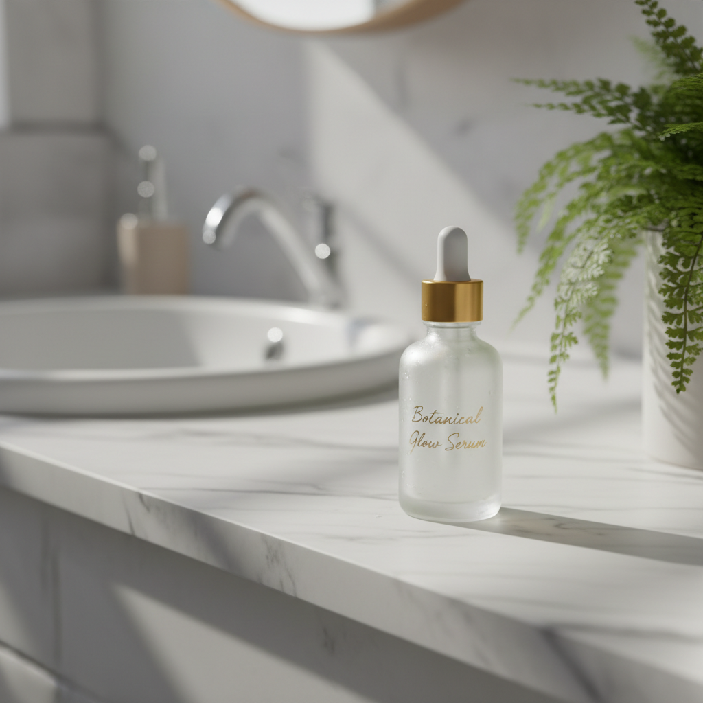 Botanical Glow Serum Display