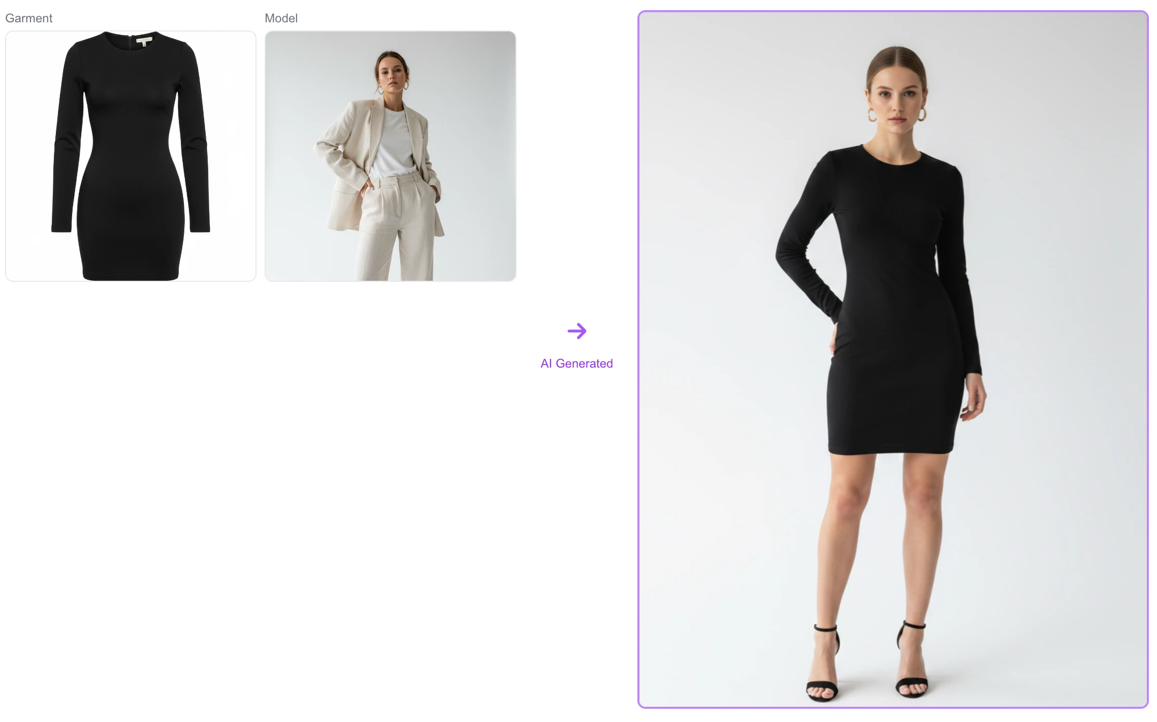 AI Virtual Try-On Apparel - Fashion Visualization Technology