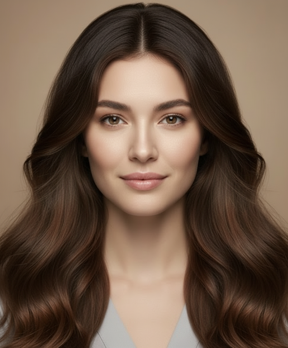 Elegant Brunette Portrait