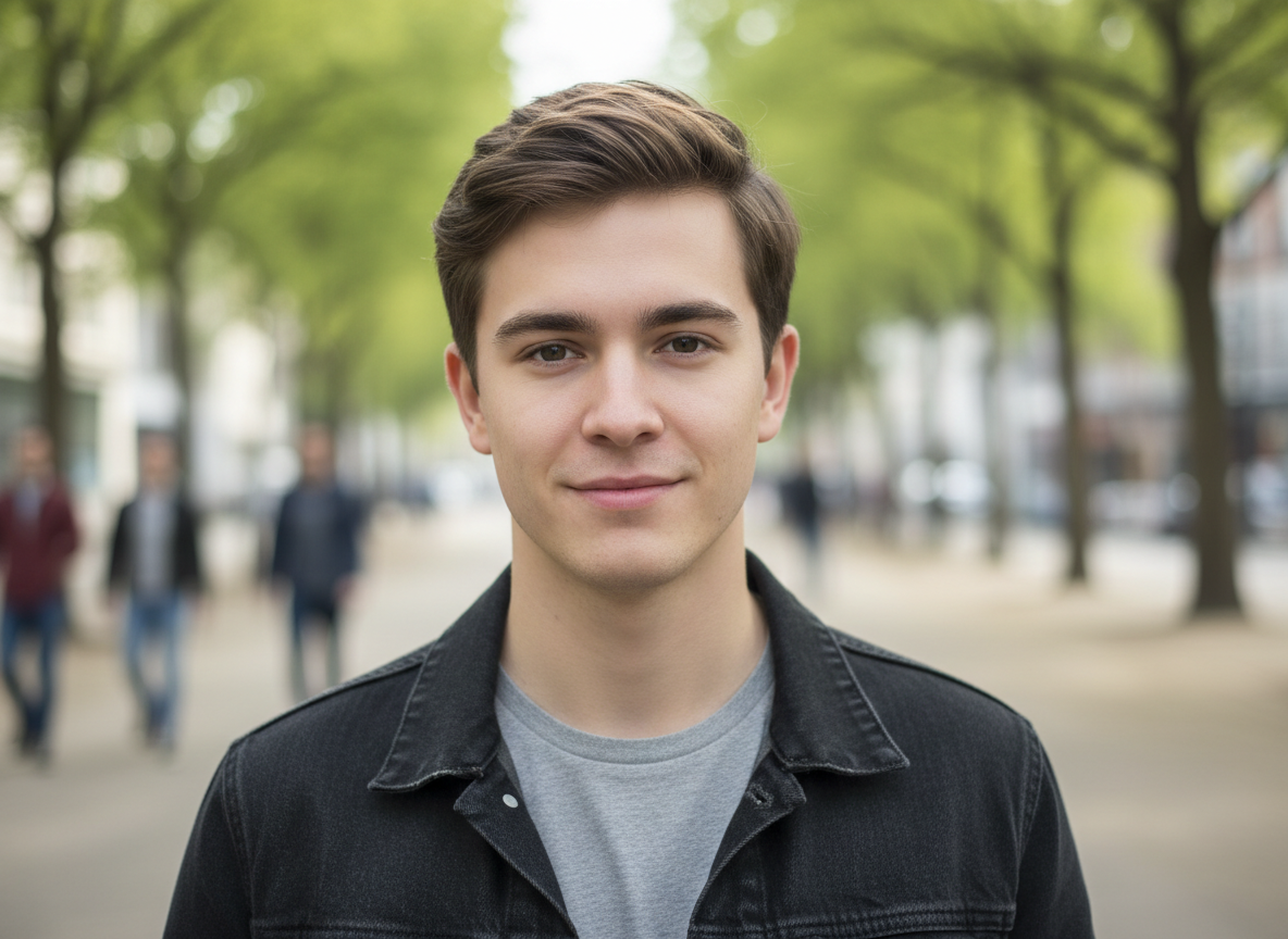 Confident Young Man
