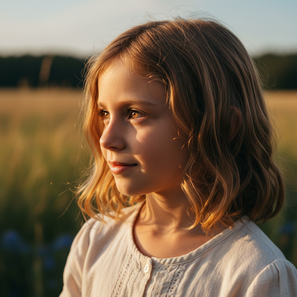 Golden Hour Innocence