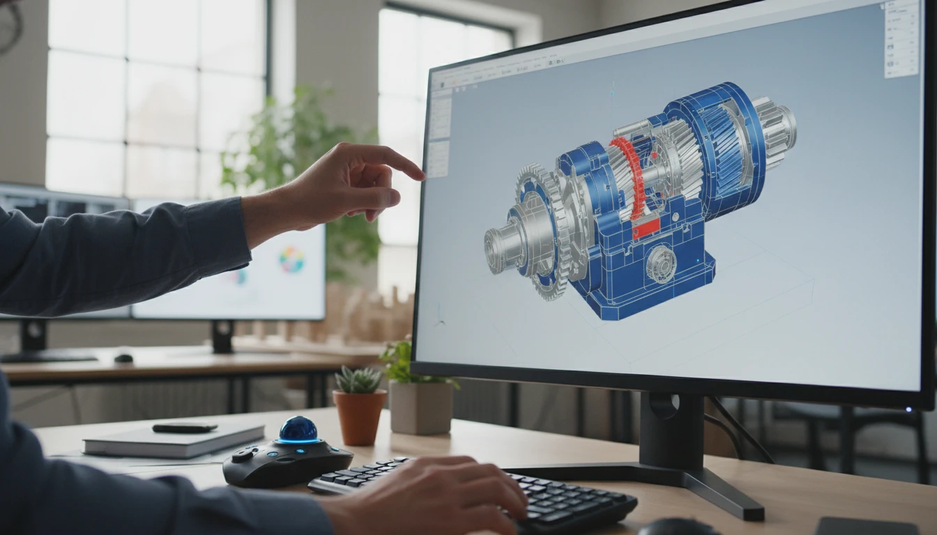 3MF 3D model being rotated in a browser viewer