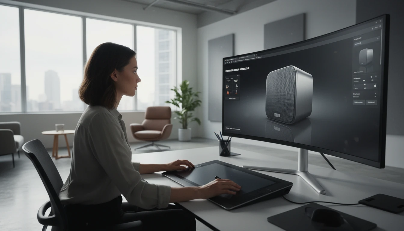 A detailed 3D model with textures and materials displayed in a browser viewer