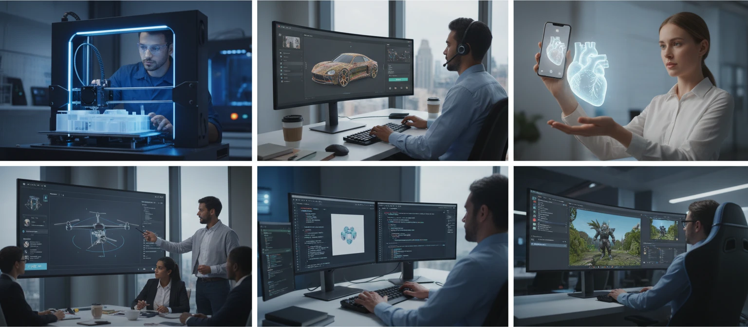 3MF and GLB: Fabrication vs. Real-Time Rendering