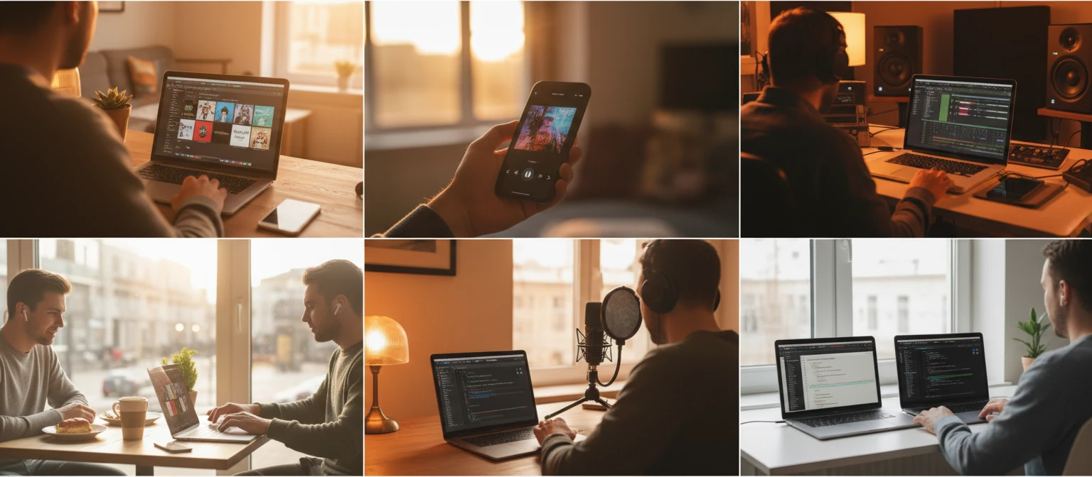 iTunes users, iPhone listeners, Logic Pro engineers, and Apple developers converting AAC to M4A