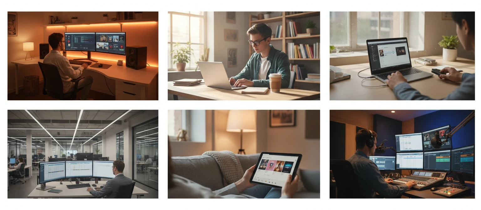 Windows users, portable player owners, enterprise producers, and broadcast operators converting AAC to WMA