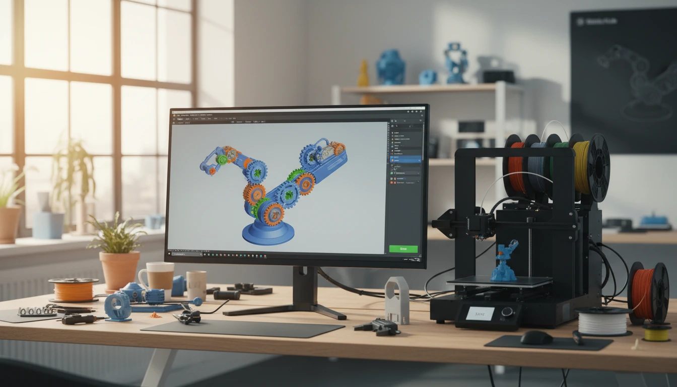 A 3MF file opened directly in Bambu Studio for printing