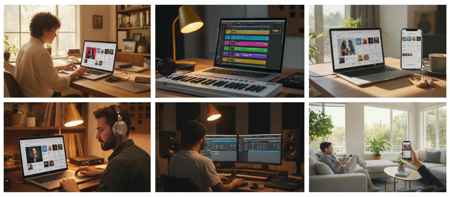 iTunes users, GarageBand producers, and Apple Music listeners converting FLAC to M4A