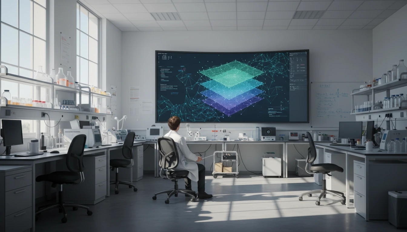Scientific 3D visualization software showing a PLY model