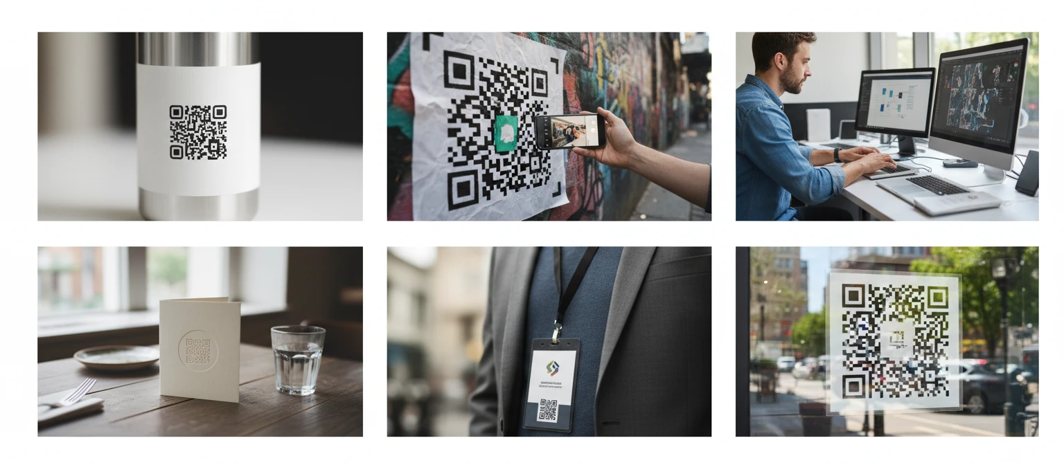 QR code technology and real-world applications