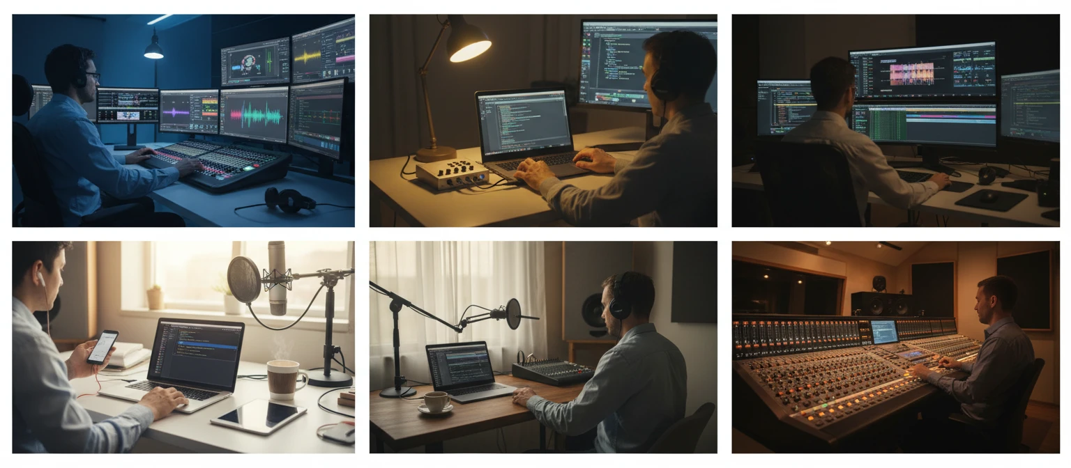Broadcast engineers, developers, video editors, and podcast producers working with AAC audio