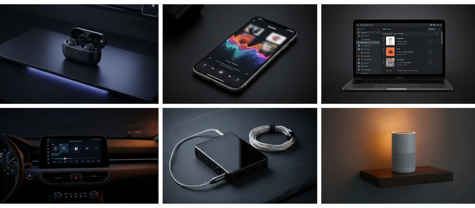 Devices and platforms that support M4A audio playback