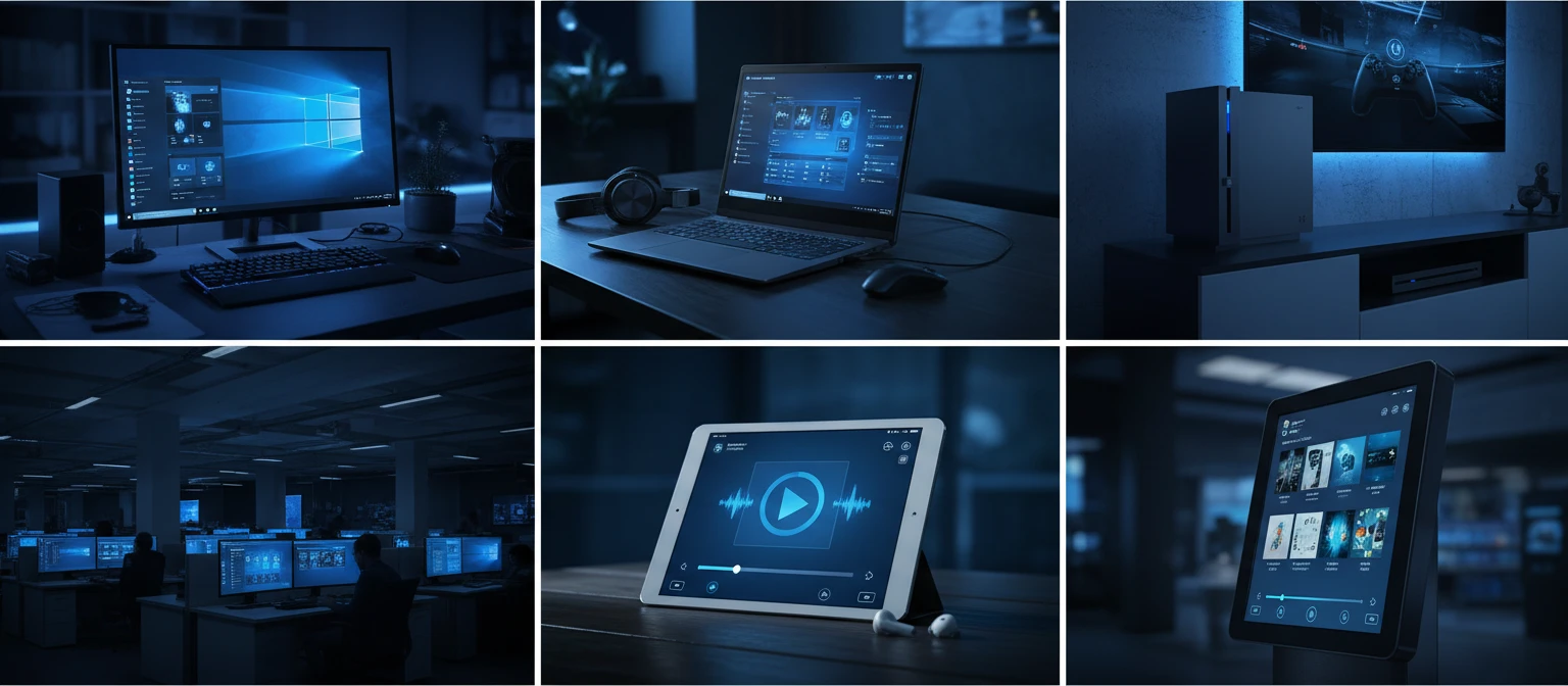 Windows ecosystem devices using WMA audio format
