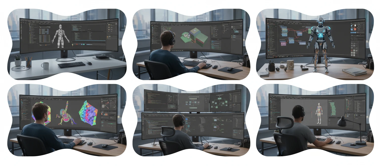 OBJ and DAE: Portable Mesh vs. Structured Scene