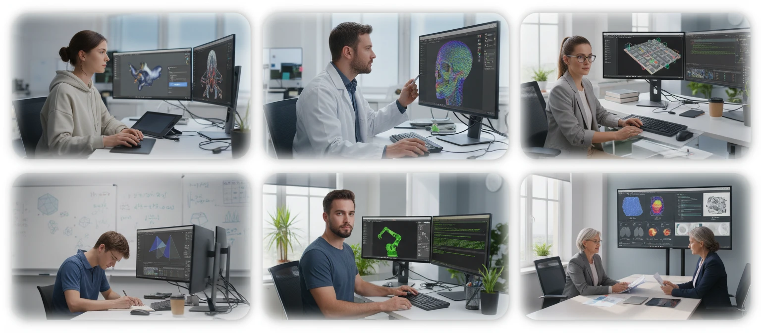 OBJ and PLY: Universal DCC Mesh vs. Flexible Research Format