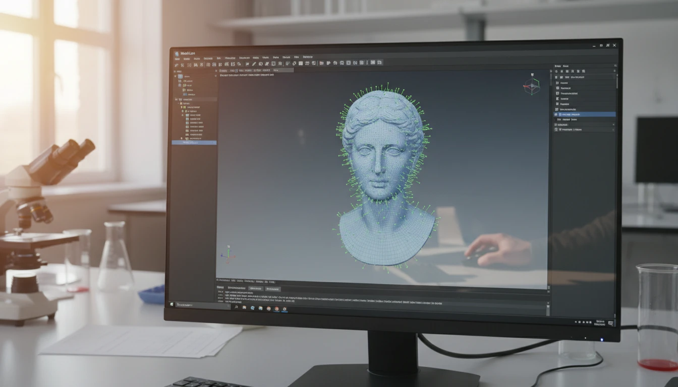 A mesh with vertex normals preserved after OBJ to PLY conversion